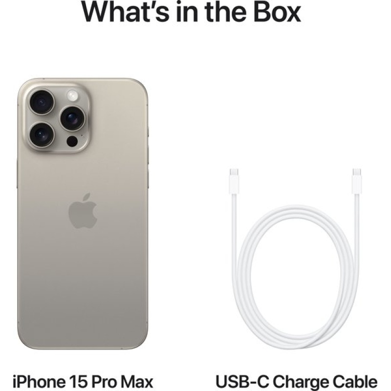 Apple iPhone 15 Pro Max - 256GB - Naturel Titanium