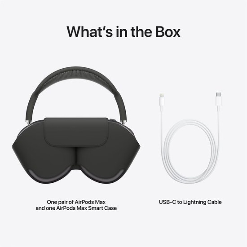 Apple AirPods Max - Draadloze Bluetooth Koptelefoon - Grijs