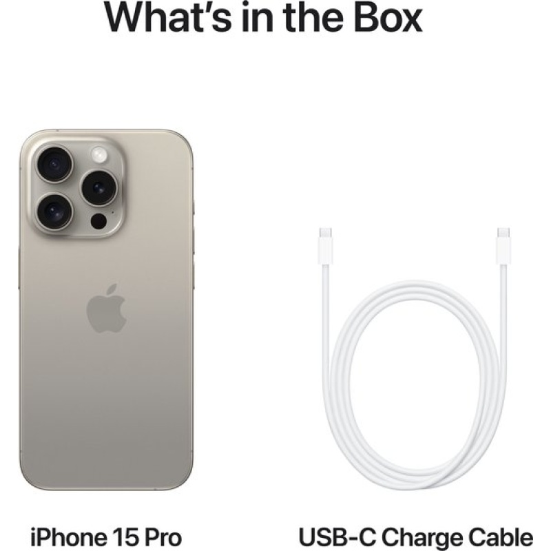 Apple iPhone 15 Pro - 256GB - Naturel Titanium