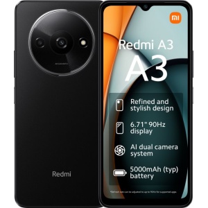Xiaomi Redmi A3 - 64GB - Midnight Zwart