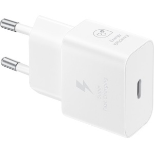 Samsung Super Fast Travel Charger Snel opladen USB-C - 25W - Zonder kabel - Wit