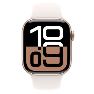 Apple Watch Series 10 GPS + Cellular 42mm Light Blush Sport Band S/M Smartwatch Rose Gold
