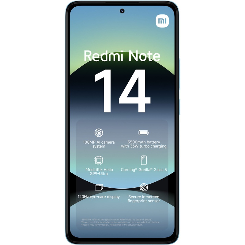Xiaomi Redmi Note 14 - 4G - 256GB - Ocean Blue