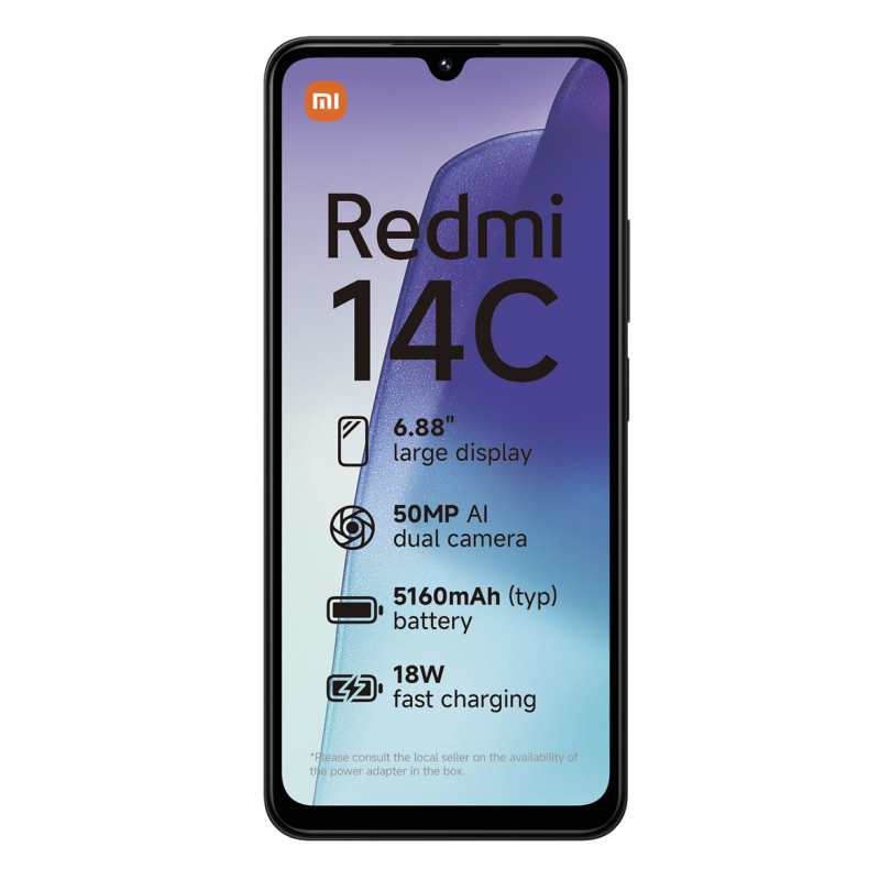 XIAOMI Redmi 14C - 256GB - Midnight Zwart
