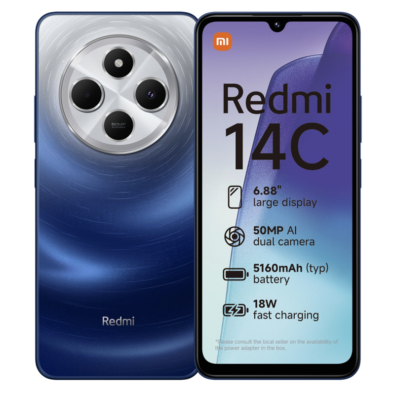 XIAOMI Redmi 14C - 256GB - Starry Blauw