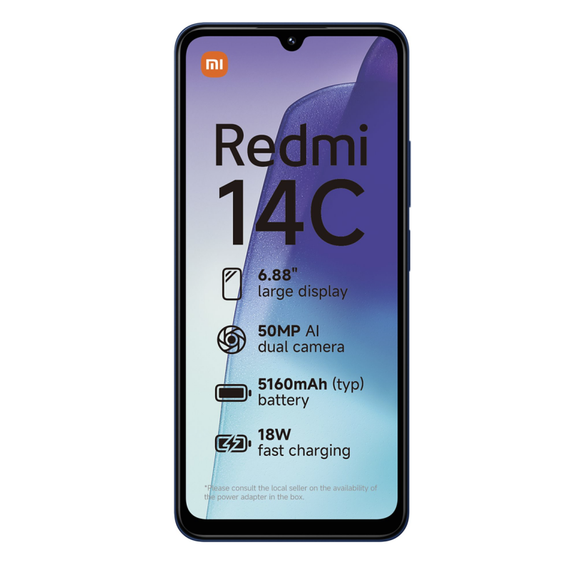 XIAOMI Redmi 14C - 256GB - Starry Blauw