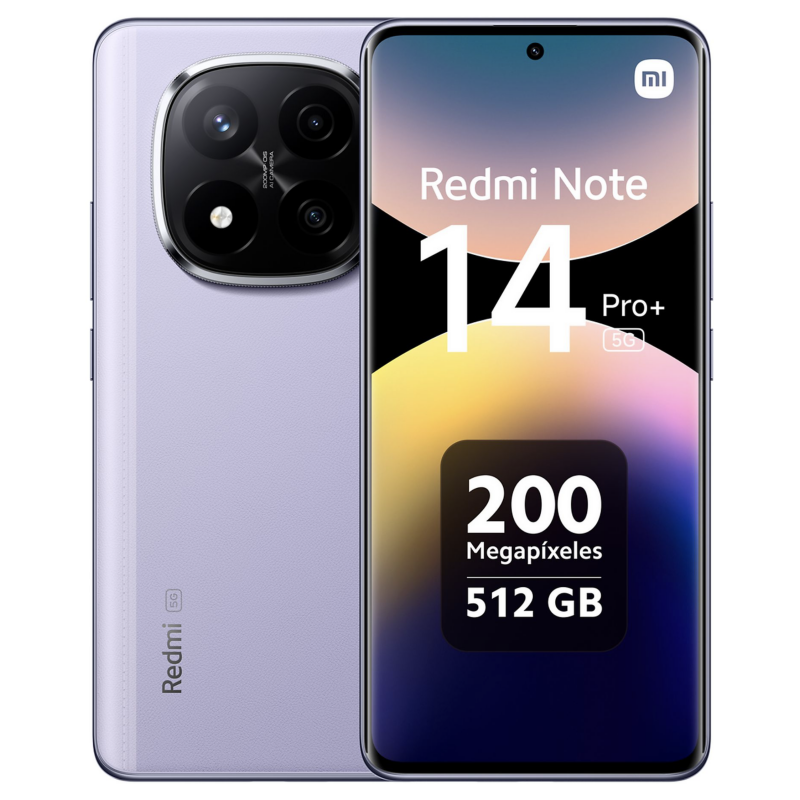 Xiaomi Redmi Note 14 Pro+ 5G - 512 GB Lavendel Paars