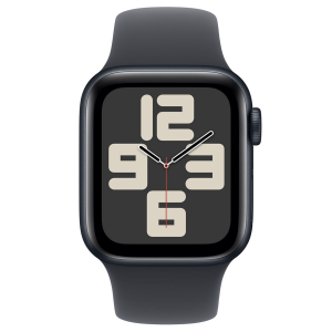 Apple Watch SE GPS 40mm Midnight Sport Band S/M Smartwatch Midnight Aluminium