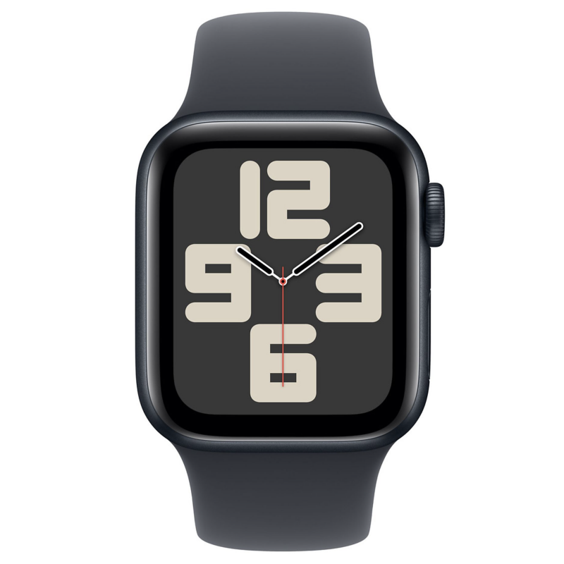 Apple Watch SE GPS 44mm Midnight Sport Band M/L Smartwatch Midnight Aluminium